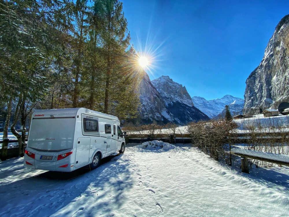 Camping Jungfrau Lauterbrunnen Dış mekan fotoğraf