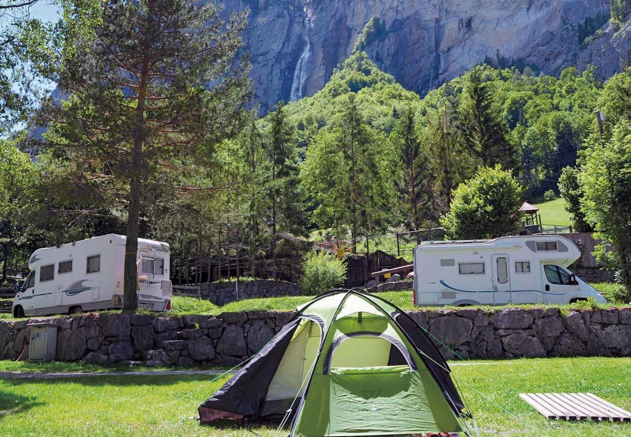 Camping Jungfrau Lauterbrunnen Dış mekan fotoğraf