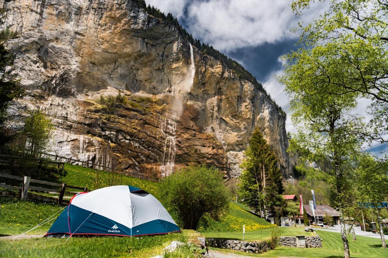 Camping Jungfrau Lauterbrunnen Dış mekan fotoğraf