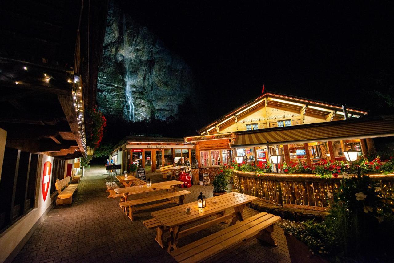 Camping Jungfrau Lauterbrunnen Dış mekan fotoğraf