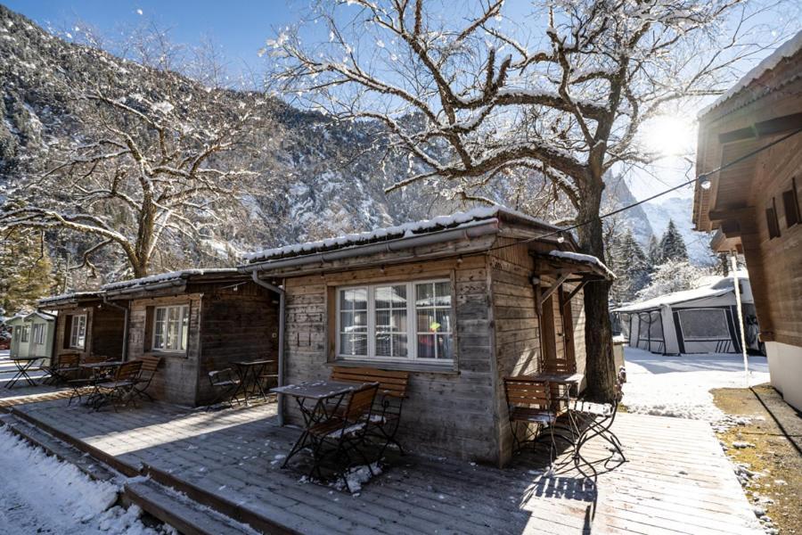 Camping Jungfrau Lauterbrunnen Dış mekan fotoğraf