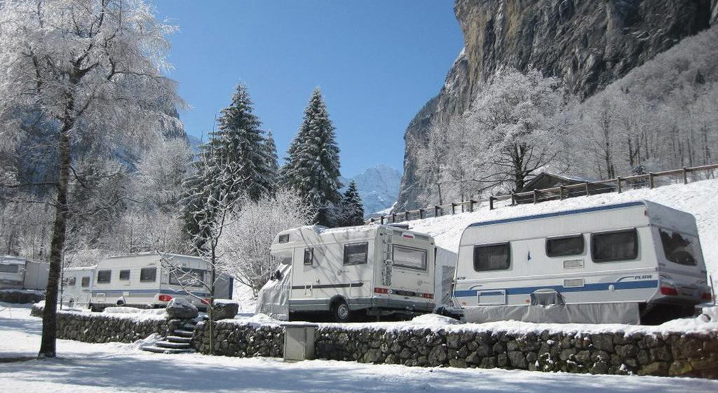 Camping Jungfrau Lauterbrunnen Dış mekan fotoğraf