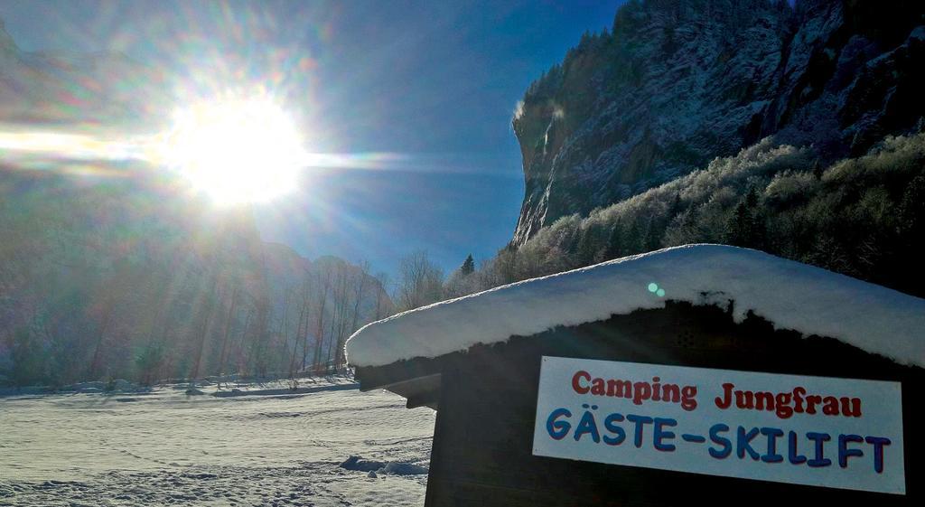 Camping Jungfrau Lauterbrunnen Dış mekan fotoğraf