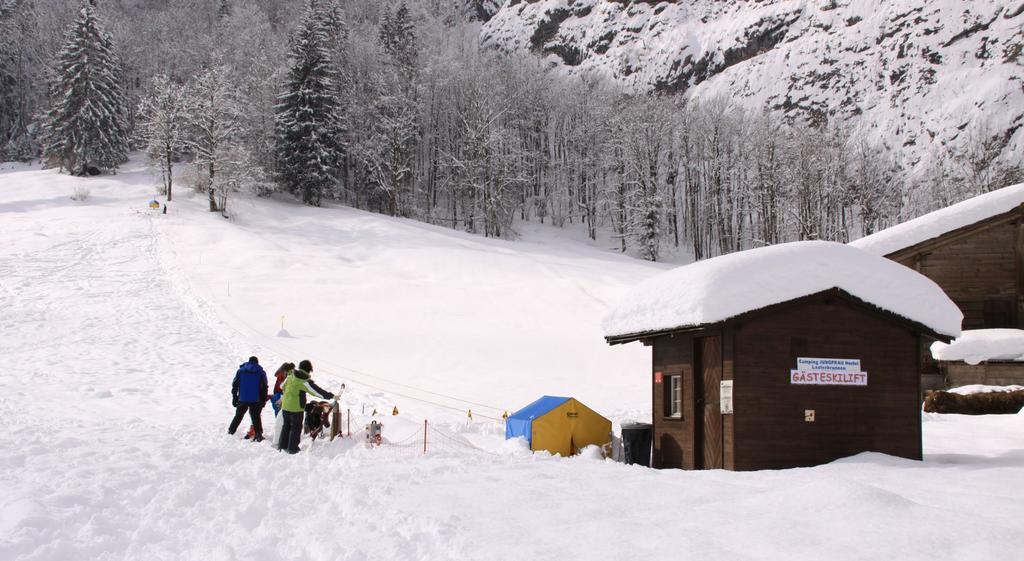 Camping Jungfrau Lauterbrunnen Dış mekan fotoğraf