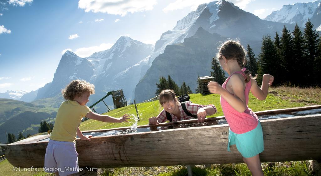 Camping Jungfrau Lauterbrunnen Dış mekan fotoğraf