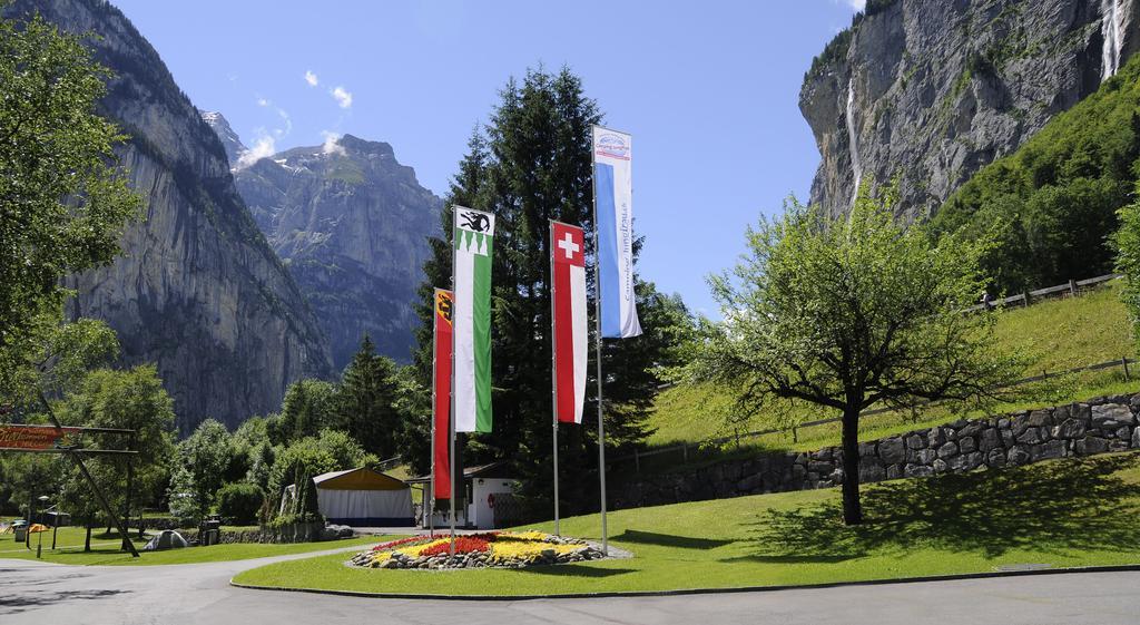 Camping Jungfrau Lauterbrunnen Dış mekan fotoğraf