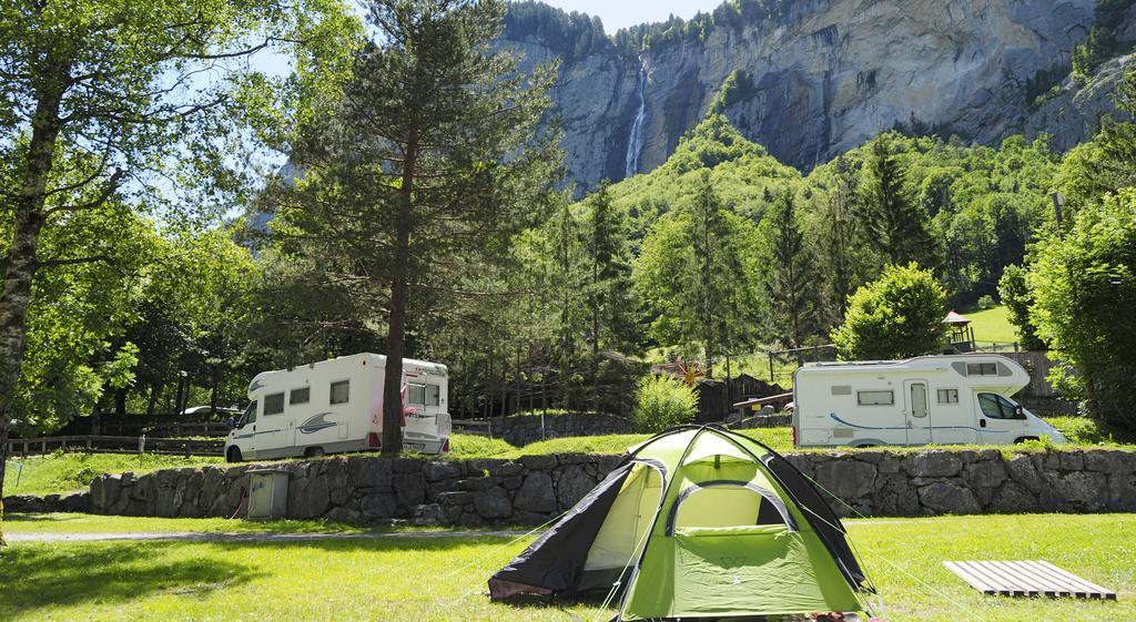 Camping Jungfrau Lauterbrunnen Dış mekan fotoğraf