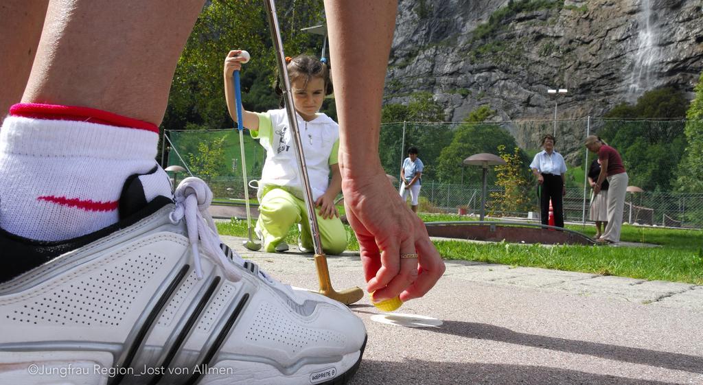 Camping Jungfrau Lauterbrunnen Dış mekan fotoğraf